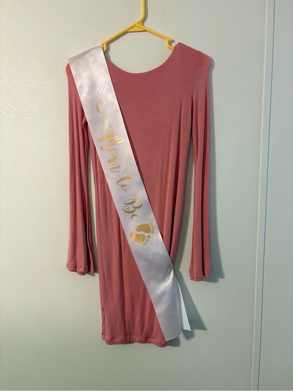 Sexy mama maternity dress
